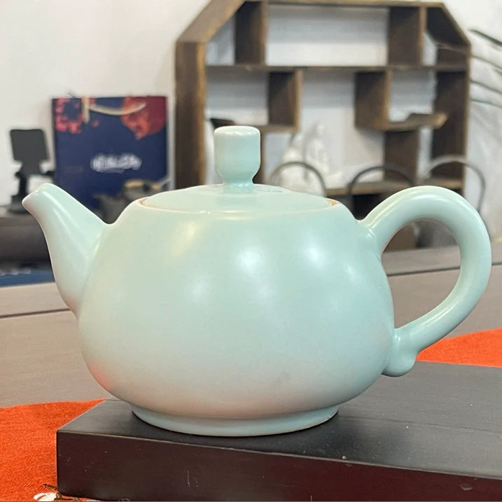 Ru~ tea~ can be~ coarse pottery~ home~ ancient ceramic tea~ brother~ tea set imitation firewood~ purple sand