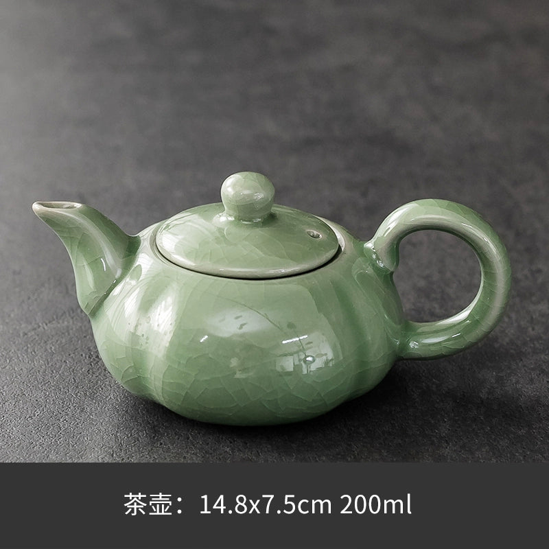 Ru~ tea~ can be~ coarse pottery~ home~ ancient ceramic tea~ brother~ tea set imitation firewood~ purple sand