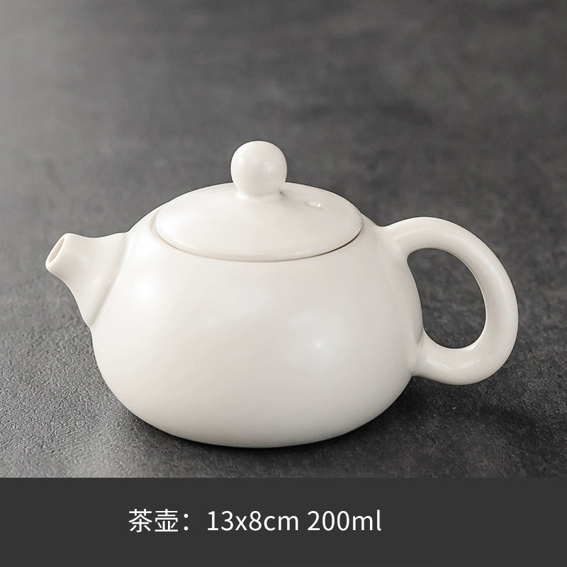 Ru~ tea~ can be~ coarse pottery~ home~ ancient ceramic tea~ brother~ tea set imitation firewood~ purple sand