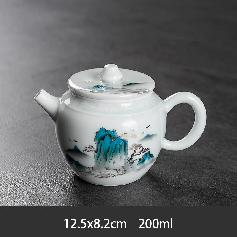 Ru~ tea~ can be~ coarse pottery~ home~ ancient ceramic tea~ brother~ tea set imitation firewood~ purple sand