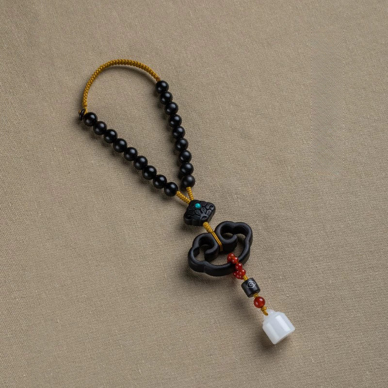 Room Heart Ruyi Auto Pendant Rosewood Ping An