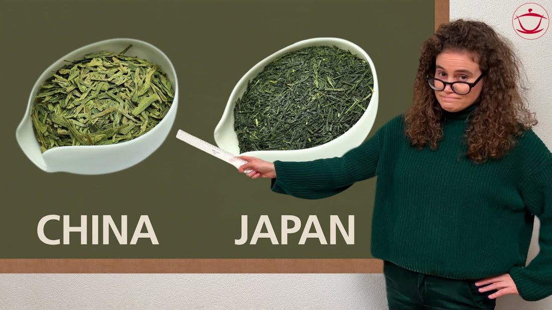 Chinese vs Japanese green tea: From Heating to Brewing