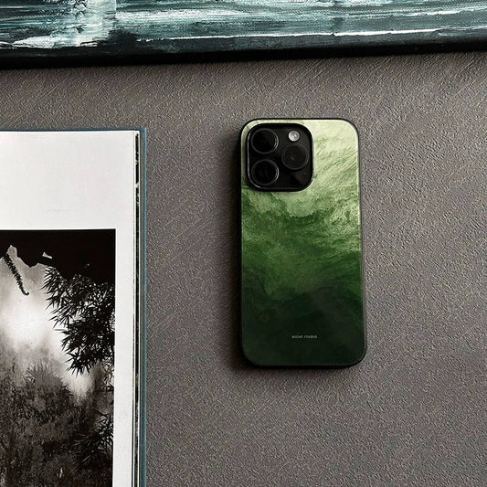 Night Studio Rain and Mountain Forest Phone Case