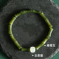 Gao Sheng Tianqing Bamboo Olive Jade Hand Female ins Small High Sense Shore Ancient bracelet