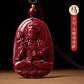 Manjushri Cinnabar Natal Buddha Female Natal Year Shou Shen Man Body Character Mother