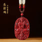 Cinnabar Hanging Male Zodiac Shou Shen Year Benming Year Benming Year Charm Female Benming Buddha