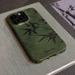 Vintage Black Bamboo Green Phone Case