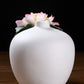 Ceramic Handmade Peony Vase Guest Arrangement Flower Dry Flower Generation Luxury High Sense Table Wine Product