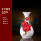 Chinese ceramic vase guest room flower arrangement high-quality porcelain flower luxury desktop