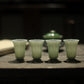 | Don't read | "Douqing" Kwai Kou < unk > Fragrance Cup, Juxiang Cup, Tea Tasting Cup, Celadon Tea Set, Teacup