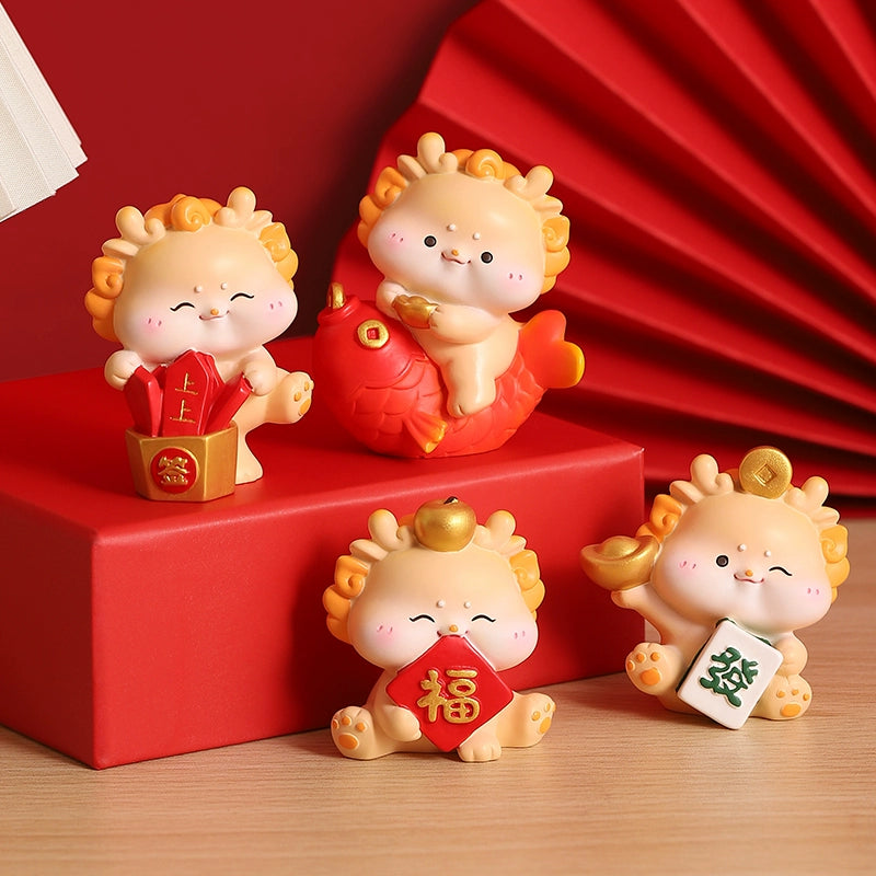 Yes, it is a Chinese New Year's mascot, a Chinese zodiac sign, a 2024 New Year's spring natal year