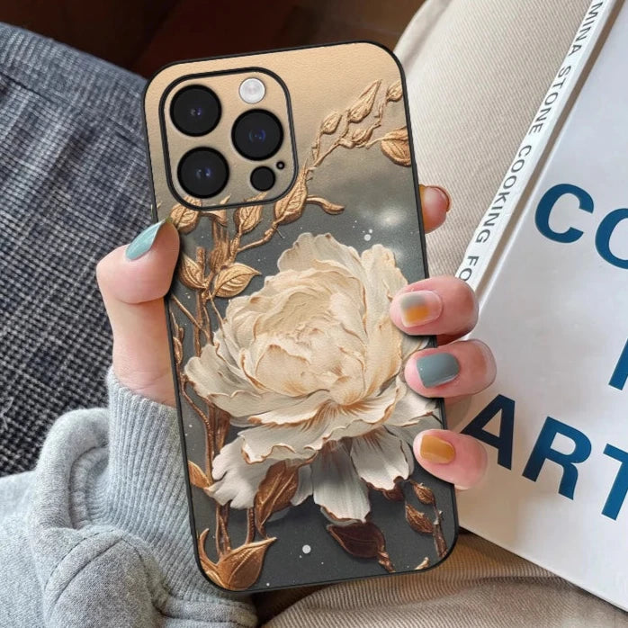 Stylish Female Flower iPhone Case