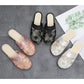 Old Beijing cloth shoes Jiangnan ethnic slippers female outer wear fairy bag half drag