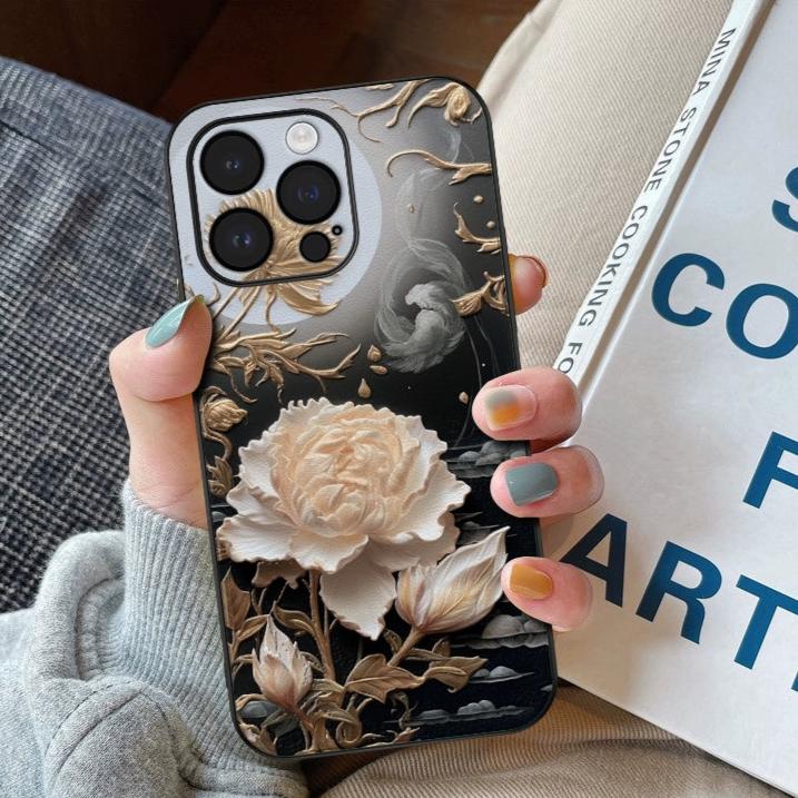 Stylish Female Flower iPhone Case