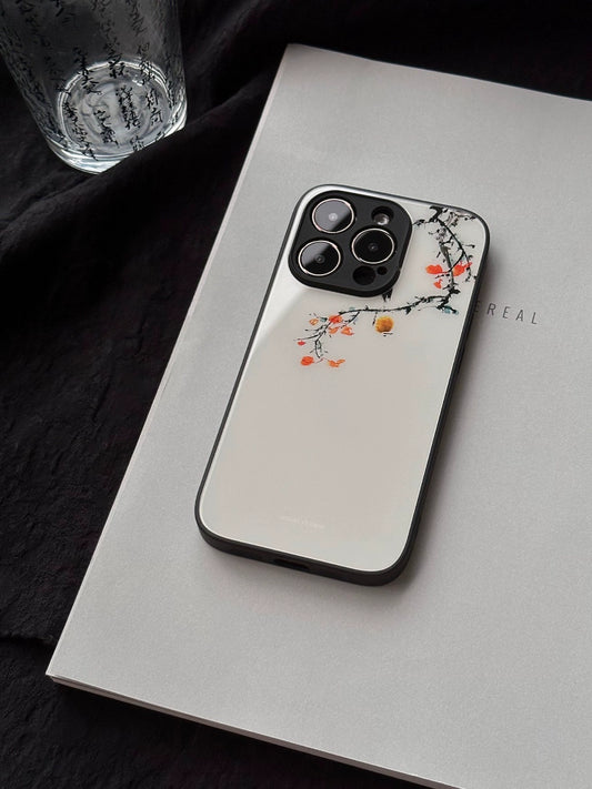 Beautiful Branch Flower White Phone Case