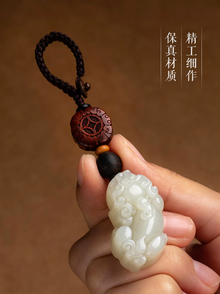 Natural Hetian Jade Steam