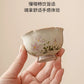 Plant ash small + chrysanthemum bud cup drinking teacup ceramic master cup + cup household kung fu tea set tea cup