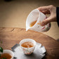 Yu Meiren Justice Cup Ceramic Tea Sea Divider Kung Fu Tea Set + Tea Accessories + Cup + Male Cup Gong Dao Cup