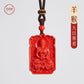 Cinnabar hanging female model, sand natal Buddha, Buddha, Shou Shen piece, male body talisman