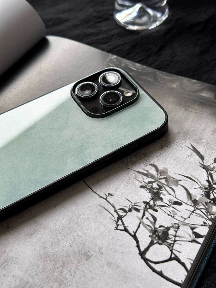 Night Studio Marble Pattern Blue Phone Case