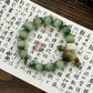 Bamboo green goat milk fruit, original rice cake Bodhi root bucket beads, small fresh bracelet Wenwan