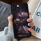 Lotus Pattern Waterproof Mobile Phone Case