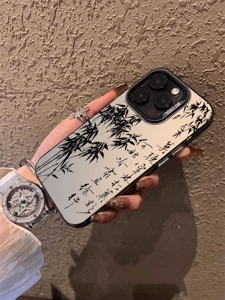 Retro Bamboo Pattern Protective Phone Case