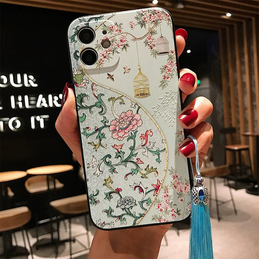 Chinese Retro Pattern Mobile Phone Case