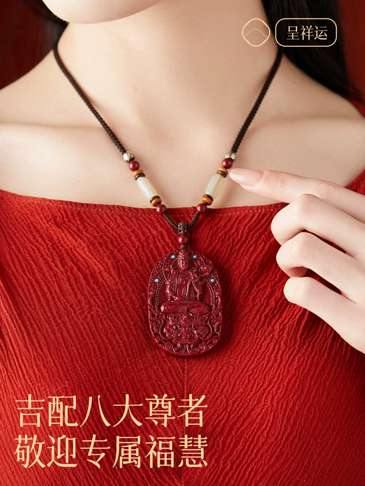 Cinnabar Hanging Male Zodiac Shou Shen Year Benming Year Benming Year Charm Female Benming Buddha