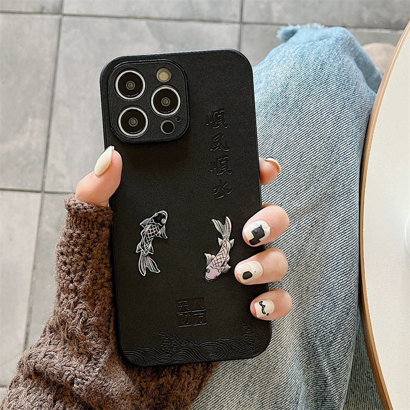 Retro Mobile Phone Case with Good Meaning