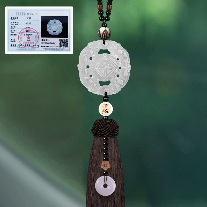 Auto parts 2024 new high-end products, high-end women's high-end safety lucky hanging men