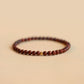 Authentic Indian Small Red Sandalwood Bracelet Men's Old Wood Buddha Bead Gold Star Old Material Sandalwood Sandalwood Hand Women's