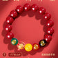 Cinnabar bracelet, genuine official flag store, fifth road, god, pearl hand, male, natal year, female