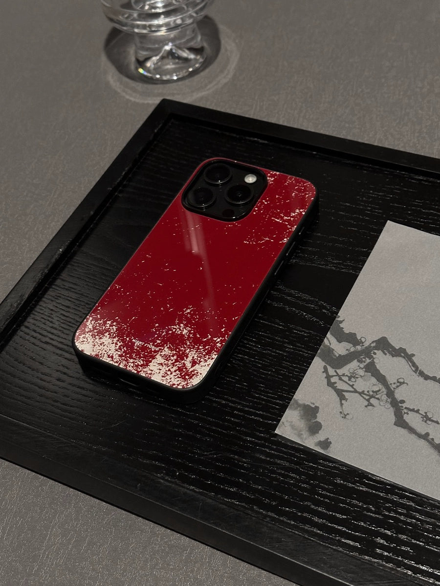 Night Studio Graffiti Art Red Phone Case