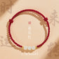 Natal Year Color Hand Girls' New Hetian Jade Bead Hand Hand Love