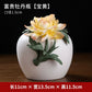 Ceramic Handmade Peony Vase Guest Arrangement Flower Dry Flower Generation Luxury High Sense Table Wine Product