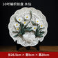 New Chinese-style ceramic porcelain flower furniture, Bogu rack, desktop home furnishing, wine and crafts