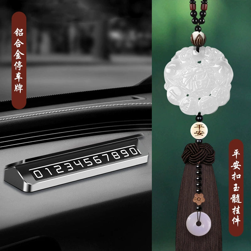 Auto parts 2024 new high-end products, high-end women's high-end safety lucky hanging men