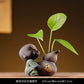 Little Monk Tea Small Flower Ware New Ceramic Piece Kung Fu Tea Ceremony Tea Table Hydroponic Vase Tea Set Accessories