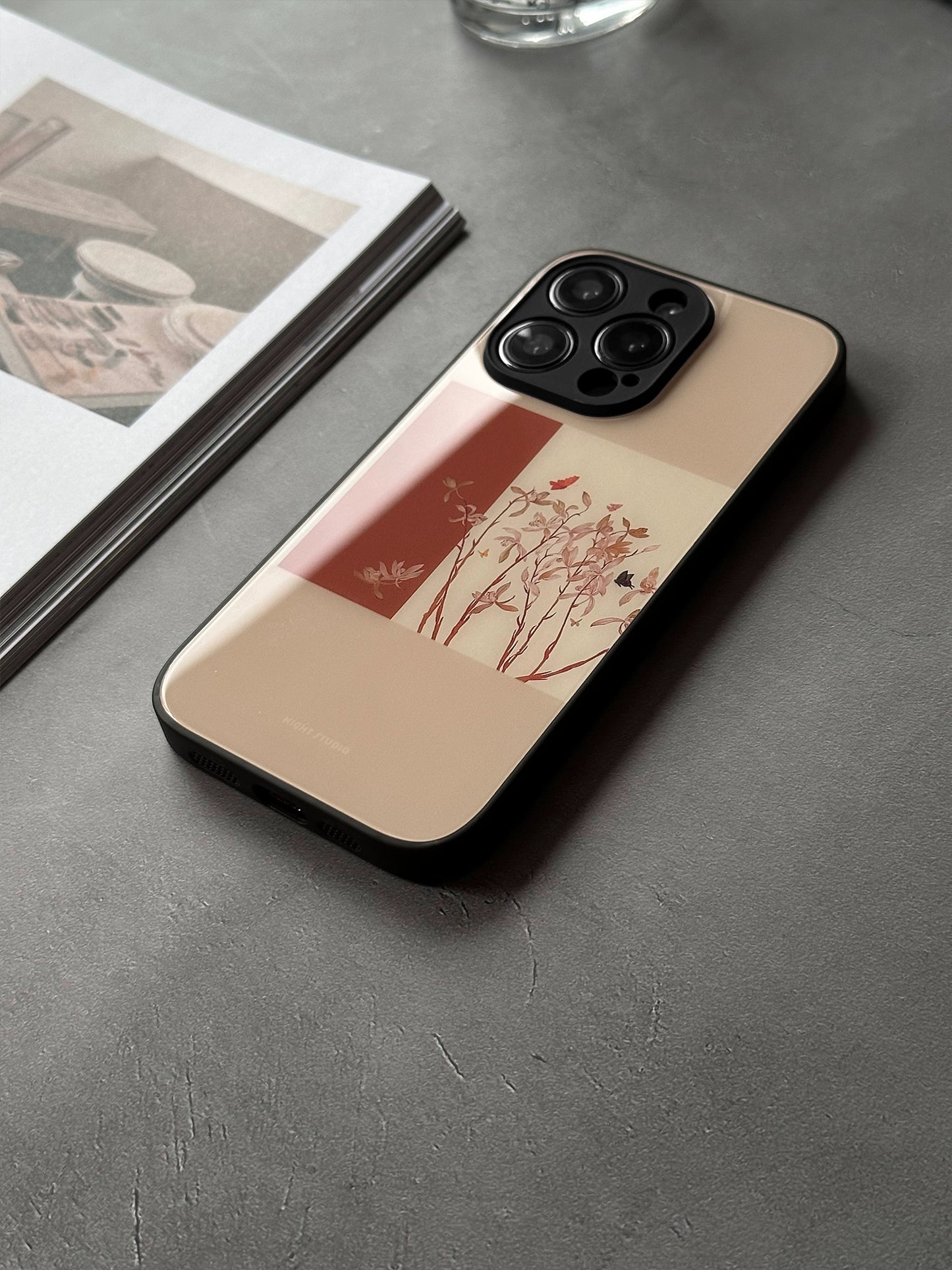 Chinese Vintage Art Painting Phone Case