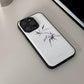 Night Studio Bamboo White Leather Phone Case