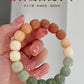 Spring Limited Bodhi Bracelet Color White Jade Bodhi Root Play Female Finger Soft Play Wenwan Buddha Bead Bracelet