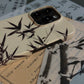 Night Studio Vintage Bamboo Yellow Phone Case