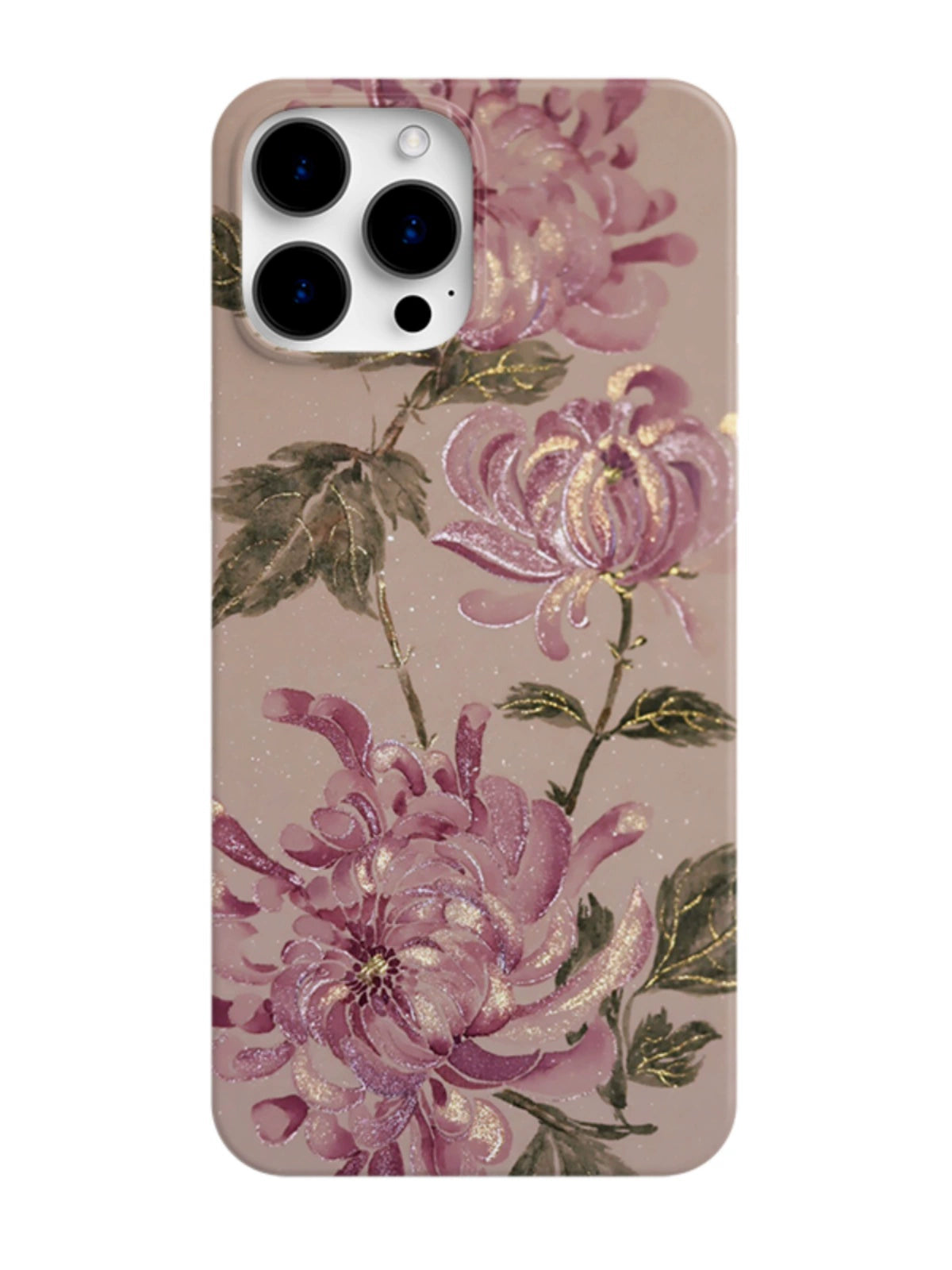 Pink Peony Personalized Female Mobile Phone Case