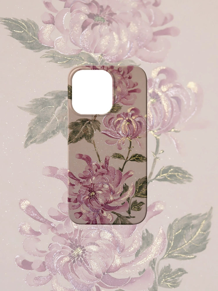 Pink Peony Personalized Female Mobile Phone Case