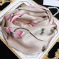 Send high-quality mulberry towels, handmade thorns, real towels, China Peony Wine Shawl Girl