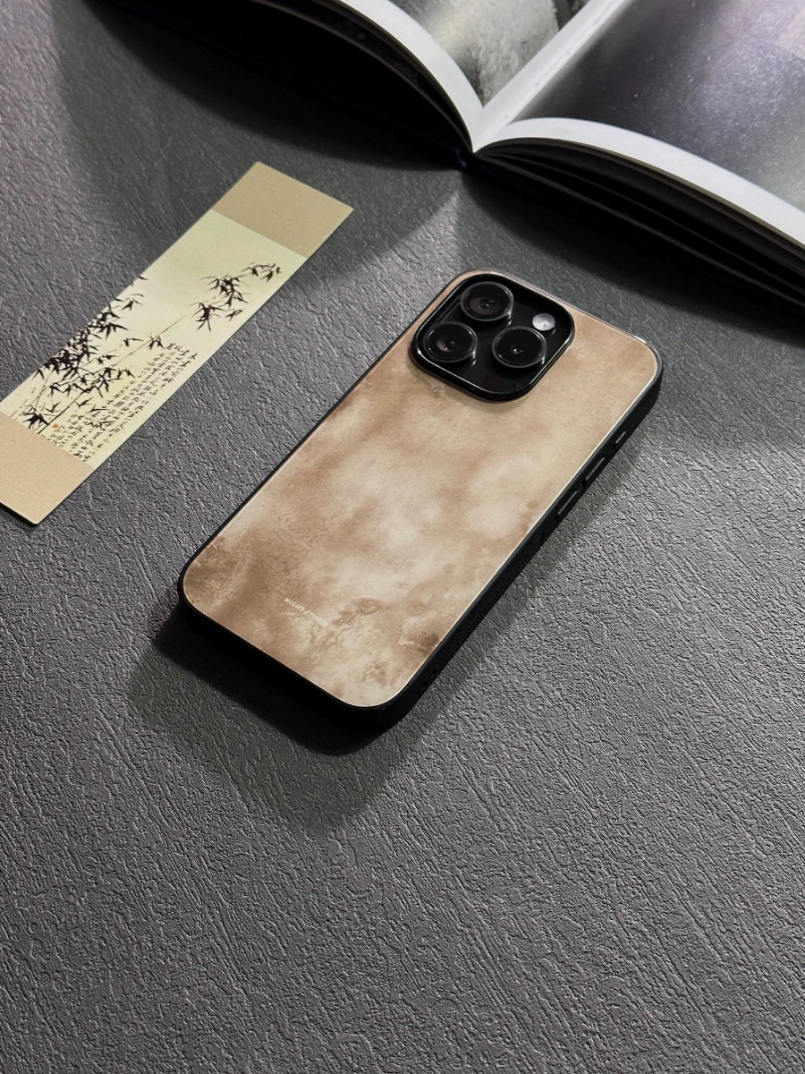 Night Studio Brown Texture Art Painting Phone Case