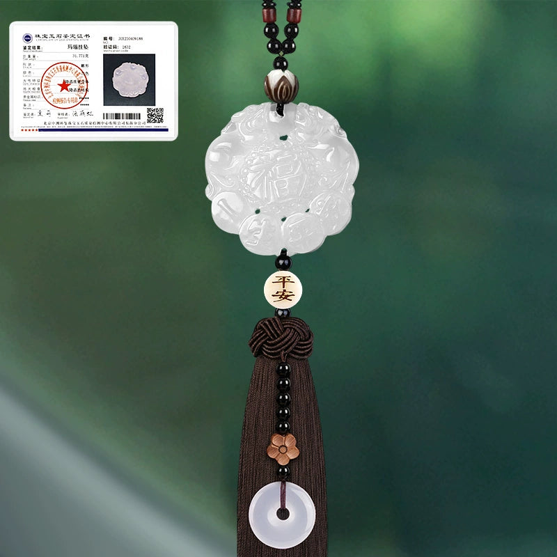 Auto parts 2024 new high-end products, high-end women's high-end safety lucky hanging men