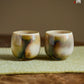 [Hook tea set] Ancient tea cup owner cup hand orange back girls tea set