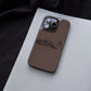 Night Studio Natural Painted Brown Phone Case